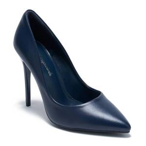 lot 17063 image: Hingswink 4 Inch Closed Toe Stiletto High Heels Navy