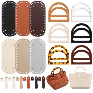 lot 17084 image: Sunnymove Crochet Bag Base Kit 24 Pieces