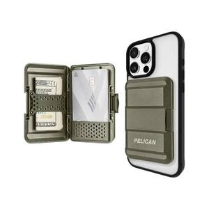 lot 18287 image: Pelican MagSafe Wallet for iPhone - OD Green