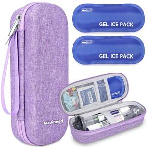 lot 18290 image: Medineed Portable Insulin Pen Travel Case, TSA Approved
