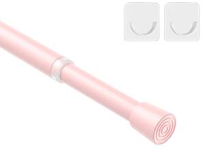 lot 18304 image: MEXAU Spring Tension Curtain Rod 26-39 Inch