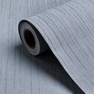 lot 18323 image: Biyoee Blue Grasscloth Peel and Stick Wallpaper