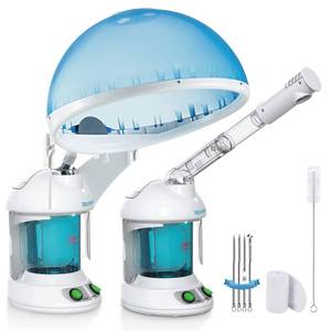 lot 18358 image: Denfany 2 in 1 Hair & Facial Steamer 360° Arm
