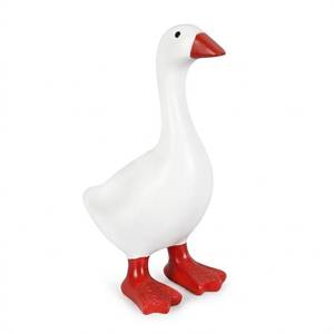 lot 18380 image: LRNIOT Desk Goose 7 Inch Resin Statue