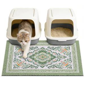 lot 18387 image: Unicorn Catcher Cat Litter Mat 33x22 Non-Slip