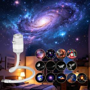lot 18402 image: Galaxy Projector Night Light USB 360° Rotation