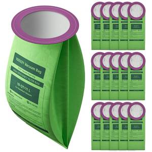 lot 18406 image: isinlive 16 Pack 100331 QT Vacuum Bags ProTeam 10 Quart