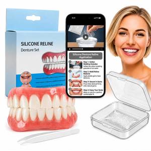 lot 18420 image: Vavis Moldable Silicone Dentures Set