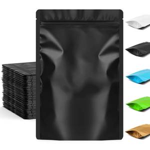 lot 18423 image: FUNFERY Stand Up Mylar Resealable Bags 4x6 Inch 50 Pack