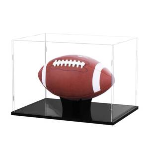 lot 19025 image: TREELF Football Display Case Full Size Acrylic
