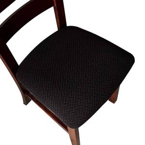 lot 20003 image: Genina Seat Covers for Dining Room Washable Chair Seat Slipcovers Set of 4
