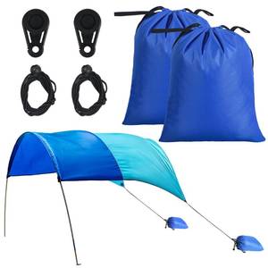 lot 20164 image: Bylion 1 Pack Beach Shade Accessories Beach Canopy Wind Assist