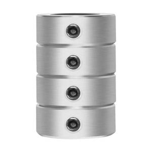 lot 20174 image: AZSSMUK 12 Bore Solid Steel Style Zinc Plated Set Screw Shaft Collars