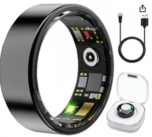 lot 14125 image: Aoyool Smart Ring Sz. 11