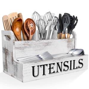 lot 1271 image: Suli Extra Large 2-Tier Kitchen Utensils Holder