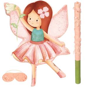 lot 1272 image: Fairy Pi�ata with Stick and Blindfold