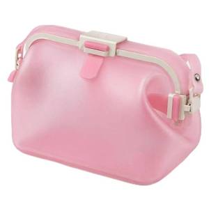 lot 2035 image: LIVWELLS Beach Pool Swimming Waterproof Silicone Pouch Tote Bag,Camping Fruit Snack Storage Foldable Carryall Handbag (TransParent)