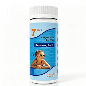 lot 2046 image: Joyzakzak 7-in-1 Pool Test Strips, 50ct