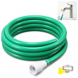 lot 2088 image: Klyyo Clyro 4.1 ft Faucet Hose Adapter with Silicone Hose