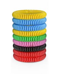 lot 2094 image: BuggyBands Mosquito Repellent Bracelets 12 Pack