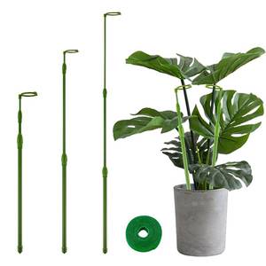 lot 2136 image: 3-Pack Extendable Plant Stakes, 16.5-42.5