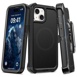 lot 2139 image: TUTUKII Magnetic iPhone Case with Belt Clip Holster