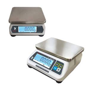 lot 9234 image: VisionTechShop DSW-100 Portion Food Scale with Dual LCD Display, Stainless Steel Platter, 60lb Capacity, 0.02lb Readability, LbOzKgg Switchable, Low Profile Design, NTEP Legal for Trade COC #22-007