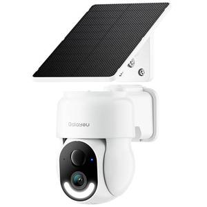 lot 9236 image: GALAYOU Solar Camera Outdoor Wireless for Home Security 2.4GWiFi, R6 1Pack