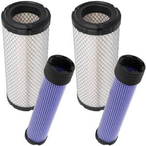 lot 9245 image: 11013-7044 &11013-7045 Inner & Outer Air Filter for Kawasaki FX850V FH680V