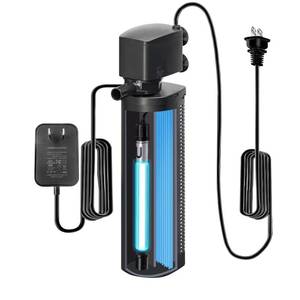 lot 9296 image: TARARIUM 600GPH Cold Plunge Small Pool Filter with 24V DC Powerful Pump for or Up to 1000 Gal Cloudy Water Cleaner