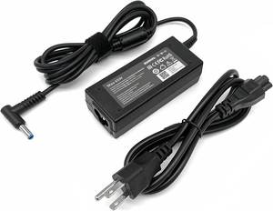 lot 10314 image: 45W 19.5V 2.31A for HP Laptop Charger Blue Tip, HP Pavilion x360 11 13 15, Zbook 14u G4 G5 15u 15 G3, 15-f111dx 15-f211wm 15-f233wm 15-f278nr 15-r052nr 15-r132wm with Power Cord