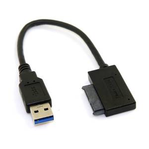 lot 10321 image: JSER USB 3.0 to SATA 76 13pin Slimline Sata Adapter Cable 5Gbps