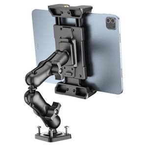 lot 10323 image: OHLPRO Tablet Mount for Truck - Heavy Duty Drill Base Tablet Holder for Car Dashboard, iPad Holder for All 5-13 iPad Pro Samsung Galaxy Kindle fire Tablets and Car Wall etc. - 8-inch Arm