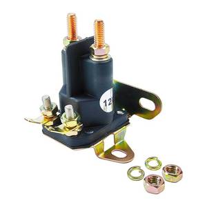 lot 10380 image: 4 Pole Starter Solenoid 12V  Fits for Briggs & Stratton, Cub Cadet, Craftsman, Honda, Husqvarna, John Deer, MTD, Toro Lawn Mower  OE# 146154, 109946, 109081X, 5410K, 725-04439A, AM133094, AM138497