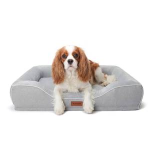 lot 11706 image: Hush Bone Orthopedic Dog Bed 28 Inch Cooling Gel