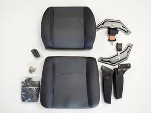 lot 11765 image: Car Seat Cushion & Bracket Set w Hardware