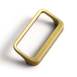 lot 12011 image: Goo-Ki Brushed Gold Cabinet Pulls 2.5 6-Pack