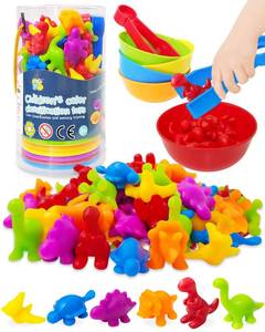 lot 12435 image: Yetonamr Counting Dinosaurs Montessori Learning Toy