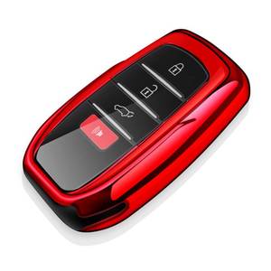 lot 12455 image: Tukellen Toyota Key Fob Cover Red TPU Case