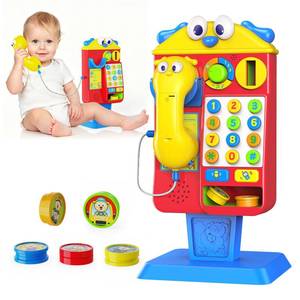 lot 17157 image: Grasili Phone Booth Musical Toy for Toddlers