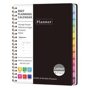 lot 18215 image: VALOME 2027 Weekly and Monthly Planner, Letter Size