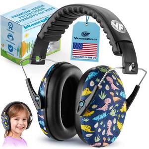 lot 18227 image: Vanderfields Kids Noise Canceling Headphones 31 dB