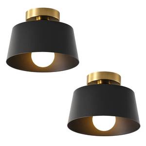 lot 19071 image: Semi Flush Mount Ceiling Light, 10in, 2 Pack