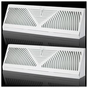 lot 19098 image: EXCELFU 15 Inch Baseboard Register Vent Cover (1 Cover Only)