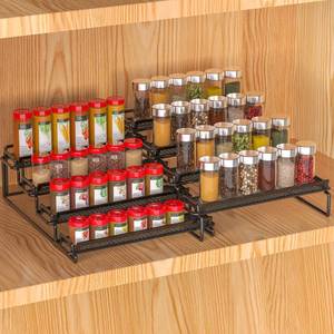 lot 19103 image: LUHENPING 2 Pack 4-Tier Spice Rack Organizer