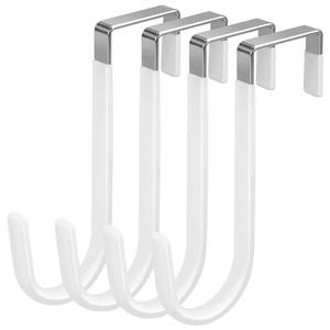 lot 20147 image: DkOvn Over The Door Hooks 4-Pack White