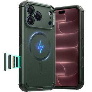 lot 20152 image: ESR Cyber Tough iPhone 1817 Pro Max Case, Olive
