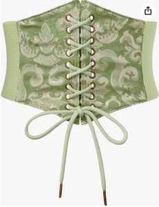 lot 18491 image: Ghillie Corset Belt with Lace-Up Detail Size 2XL