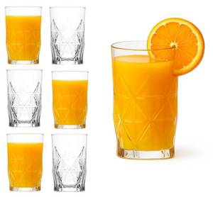 lot 1375 image: Bohems Small Juice Glasses, Set of 6, 3.6 oz