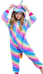 lot 2159 image: Chetosho Girls Unicorn Onesie Costume 7-8 Years